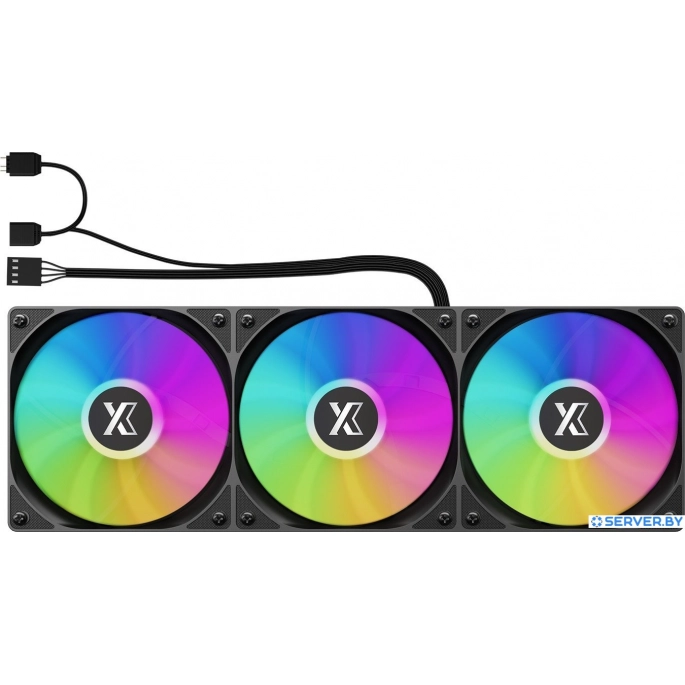 Система жидкостного охлаждения для процессора XASTRA LP360 ARGB BK. Фото4