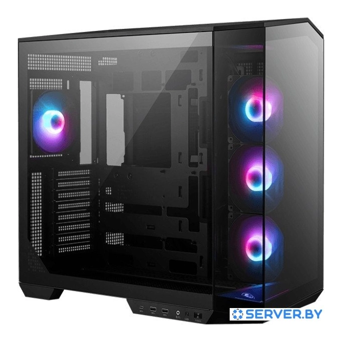 Корпус MSI MAG Pano 100R PZ (черный). Фото 2