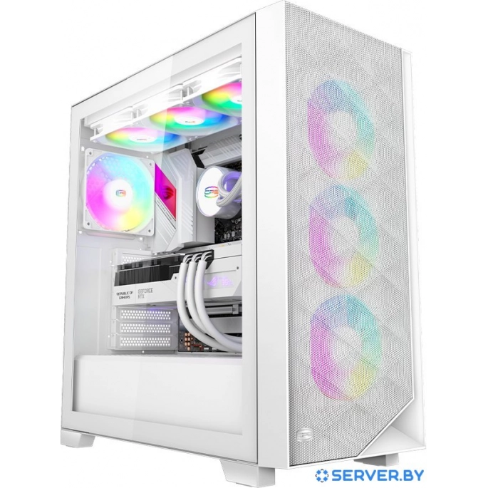 Корпус PCCooler C3D510 ARGB (белый). Фото 1