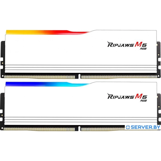 Оперативная память G.Skill Ripjaws M5 RGB 2x24ГБ DDR5 5200 МГц F5-5200J4040A24GX2-RM5RW. Фото1