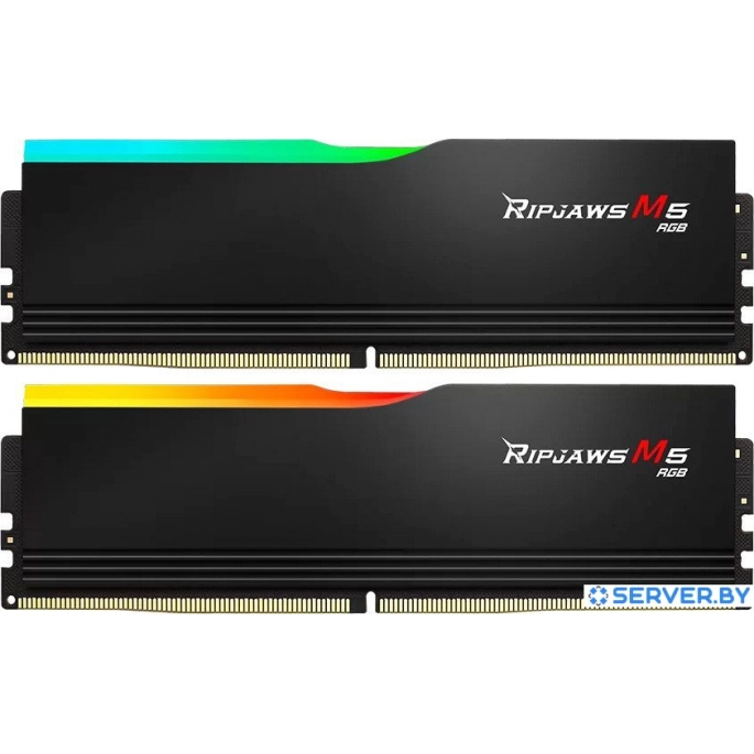 Оперативная память G.Skill Ripjaws M5 RGB 2x48ГБ DDR5 5200 МГц F5-5200J4040A48GX2-RM5RK. Фото 1