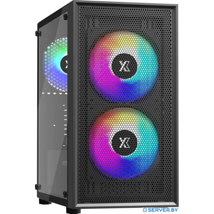 Корпус XASTRA A305M 3FRGB (черный). Фото 2