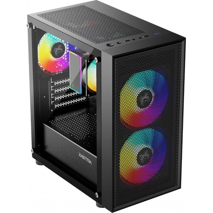 Корпус XASTRA A305M 3FRGB (черный). Фото 4