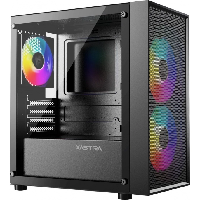 Корпус XASTRA A305M 3FRGB (черный). Фото 5