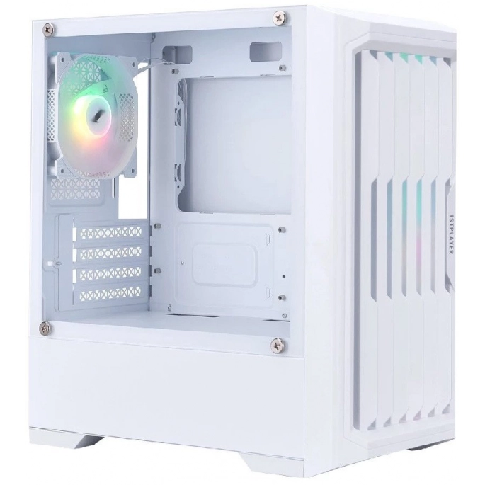 Корпус 1stPlayer Bullet Hunter H2 ARGB (белый). Фото 1