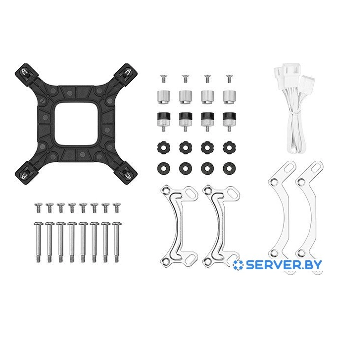 Система жидкостного охлаждения для процессора DeepCool LE240 WH V2 R-LE240-WHAMMN-G-2. Фото 5