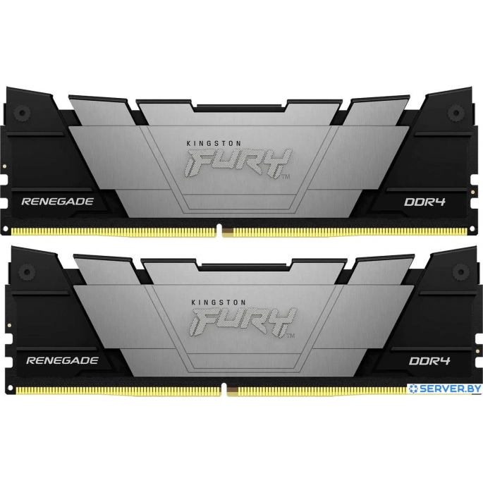 Оперативная память Kingston FURY Renegade 2x8ГБ DDR4 4800 МГц KF448C19RB2K2/16. Фото 1