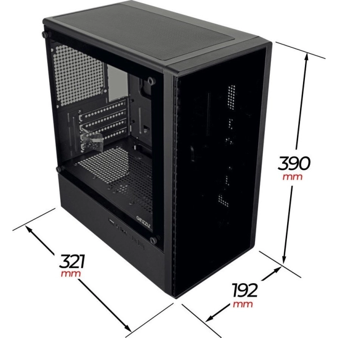 Корпус Ginzzu CL402. Фото 5