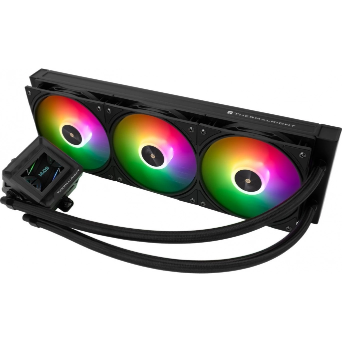 Система жидкостного охлаждения для процессора Thermalright Frozen Warframe 360 SE ARGB (черный). Фото1
