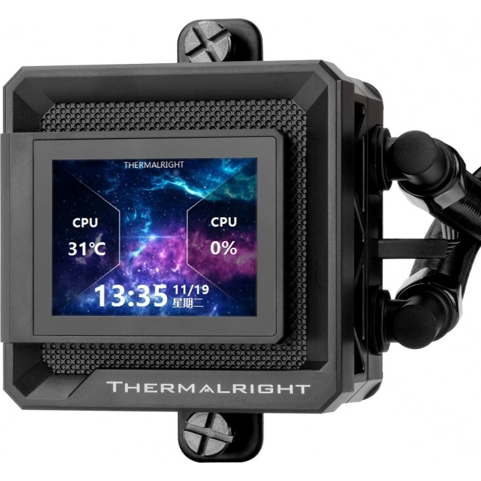 Система жидкостного охлаждения для процессора Thermalright Frozen Warframe 360 SE ARGB (черный). Фото2