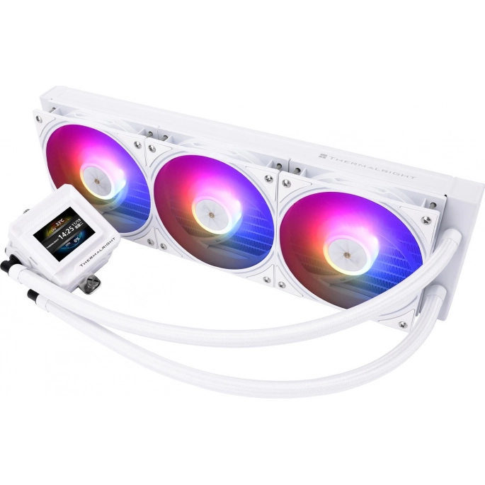Система жидкостного охлаждения для процессора Thermalright Frozen Warframe 360 SE ARGB (белый). Фото 1