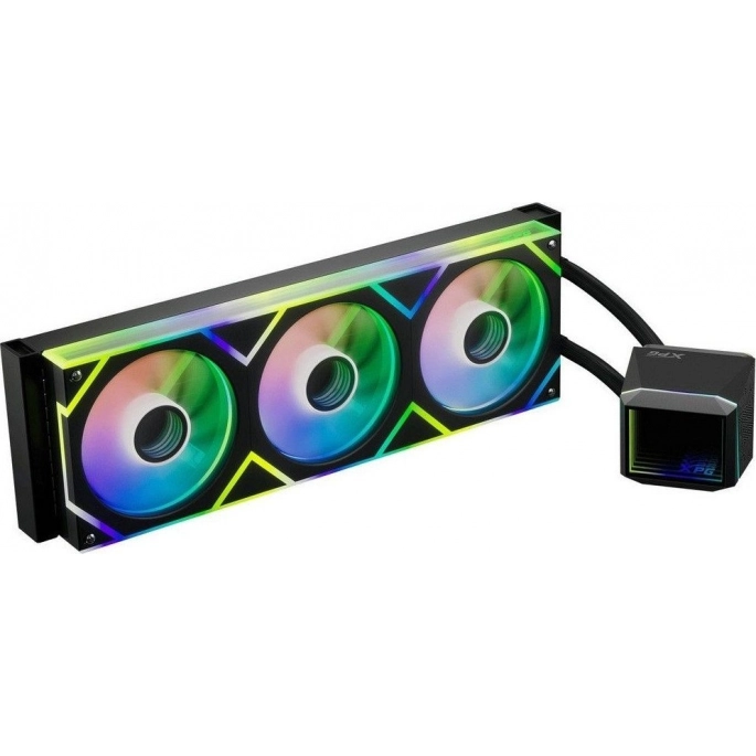 Система жидкостного охлаждения для процессора ADATA XPG Levante II 360 (черный). Фото 2