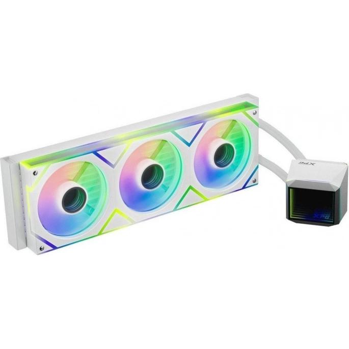 Система жидкостного охлаждения для процессора ADATA XPG Levante II 360 (белый). Фото 2