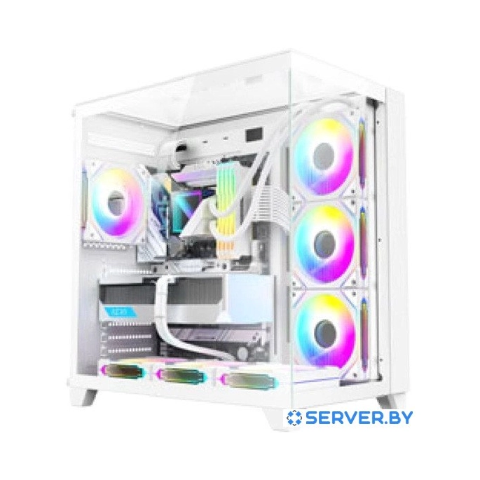 Корпус ALSEYE Vision Ultra 4 fans (белый). Фото1