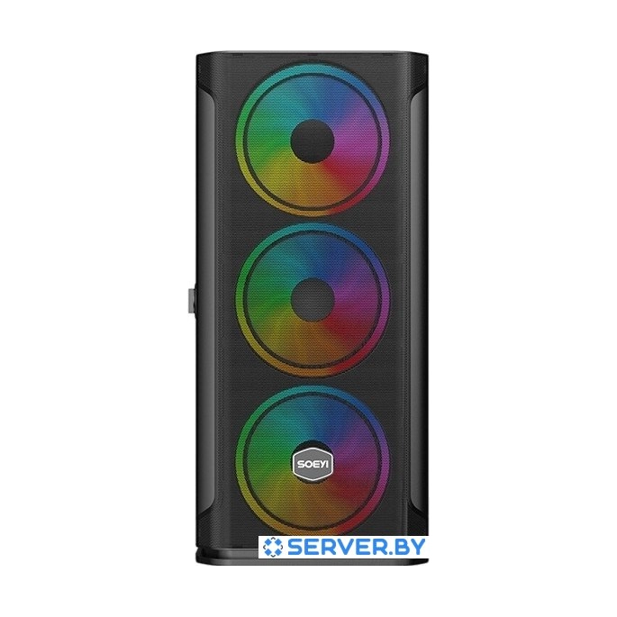 Корпус Soeyi AX1-B10 Tempered Glass. Фото3