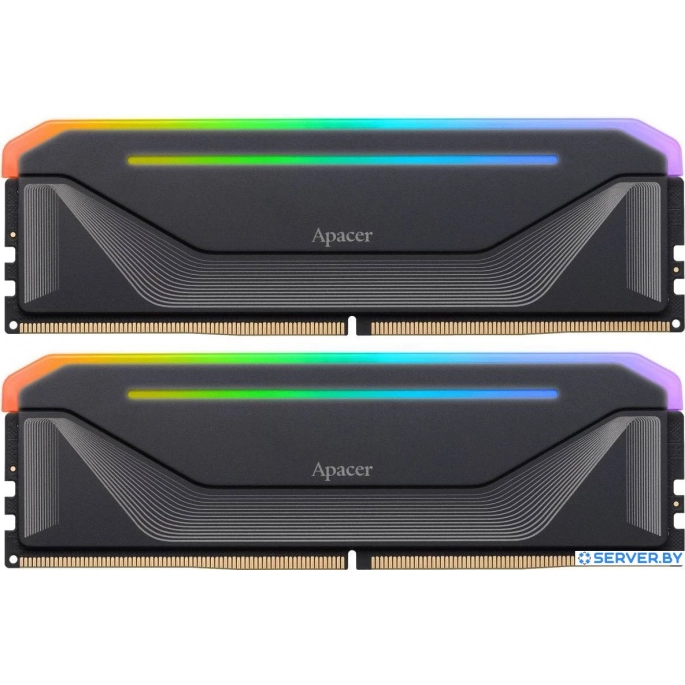 Оперативная память Apacer NOX RGB 2x32ГБ DDR5 5600 МГц AH5U64G56C522NBAA-2. Фото 1