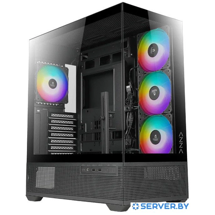 Корпус AZZA Tiara (черный). Фото 1
