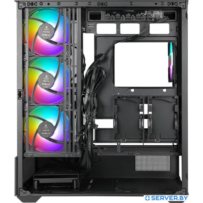 Корпус AZZA Tiara (черный). Фото 3