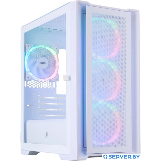 Корпус 1stPlayer TRILOBITE T4 ARGB (белый). Фото 1