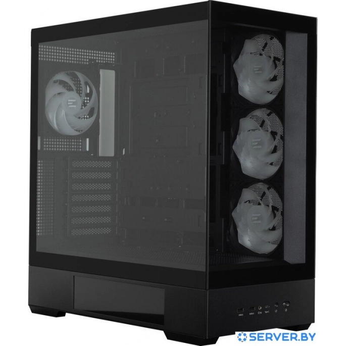 Корпус Zalman P40 DS (черный). Фото 2