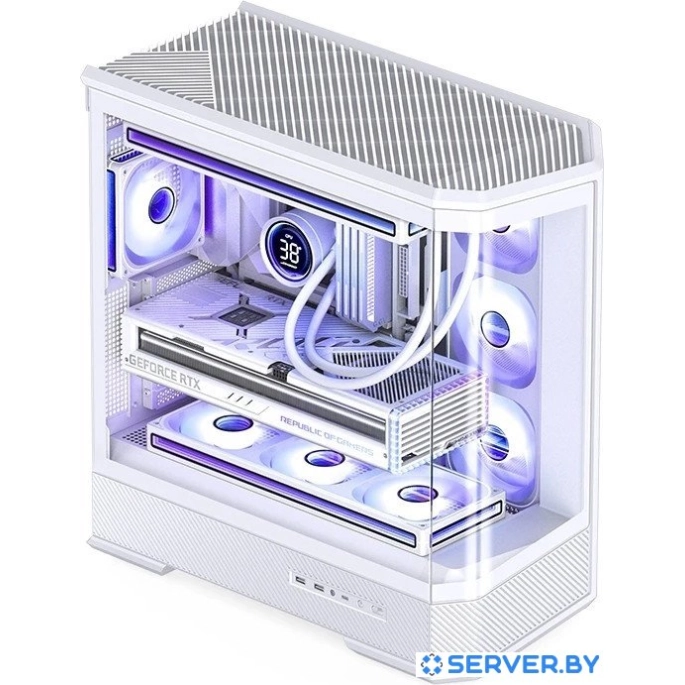 Корпус Jonsbo D400 (белый). Фото 5