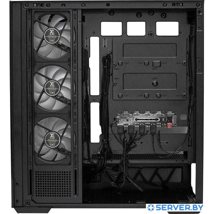 Корпус XASTRA Q700 4ARGB-C10-UC (черный). Фото 4