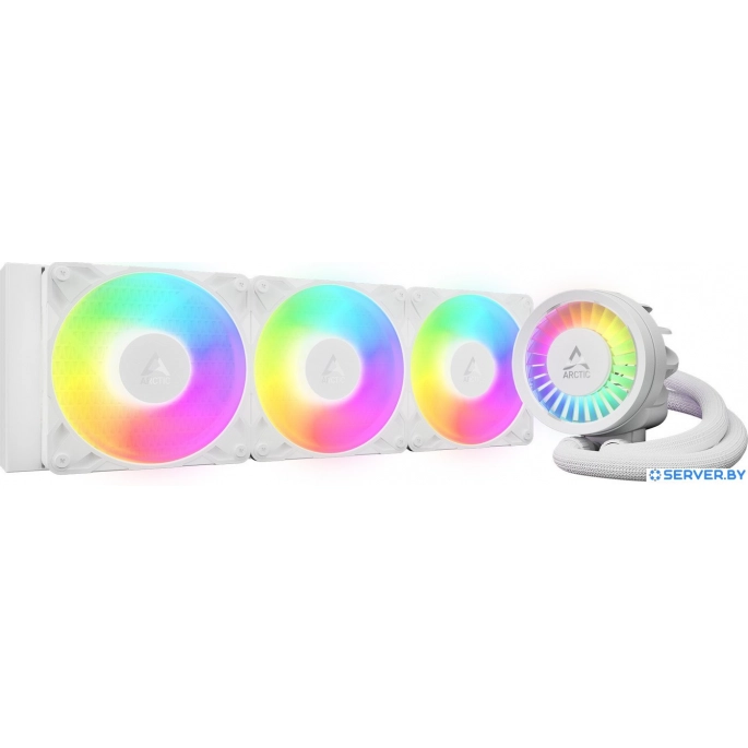 Система жидкостного охлаждения для процессора Arctic Liquid Freezer III Pro 360 A-RGB White ACFRE00188A. Фото 1
