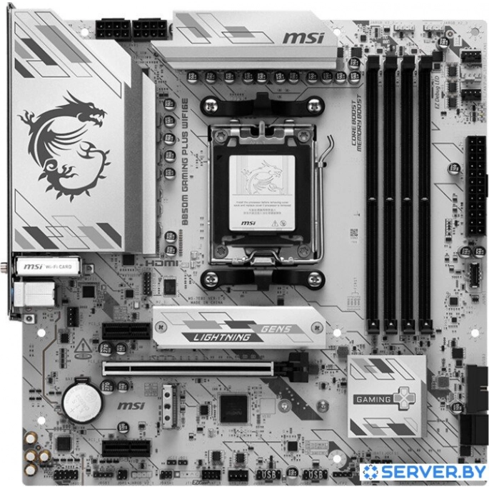 Материнская плата MSI B850M Gaming Plus WiFi6E. Фото 1