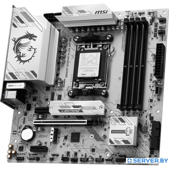Материнская плата MSI B850M Gaming Plus WiFi6E. Фото 3