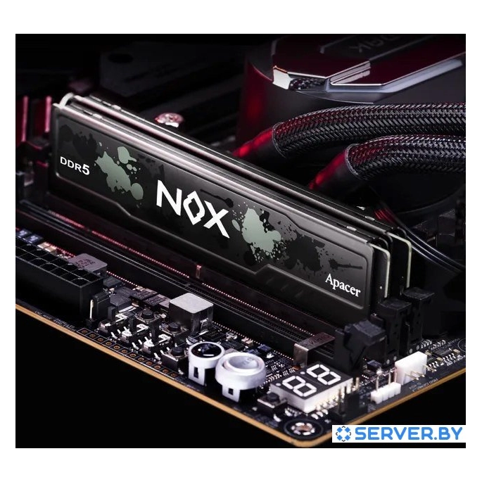 Оперативная память Apacer NOX 2x16ГБ DDR5 6400 МГц AH5U32G64C552MWAA-2. Фото 3