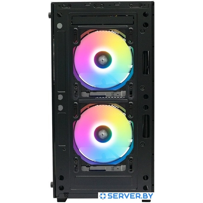 Корпус XASTRA A306M 3FRGB (черный). Фото 2