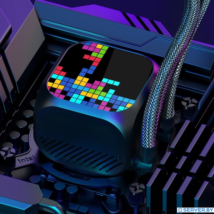 Система жидкостного охлаждения для процессора XASTRA Astra LZ360 ARGB BK. Фото 5