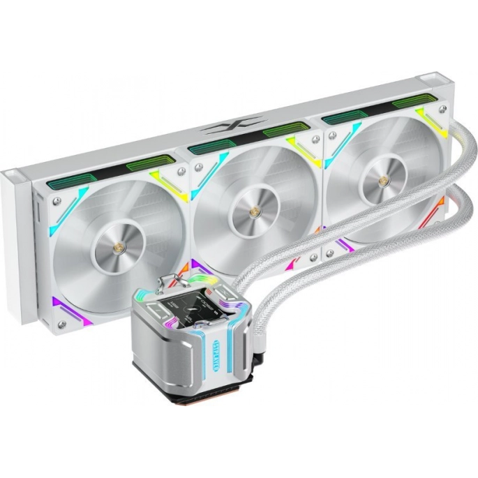 Система жидкостного охлаждения для процессора 1stPlayer X-360 (белый). Фото 1