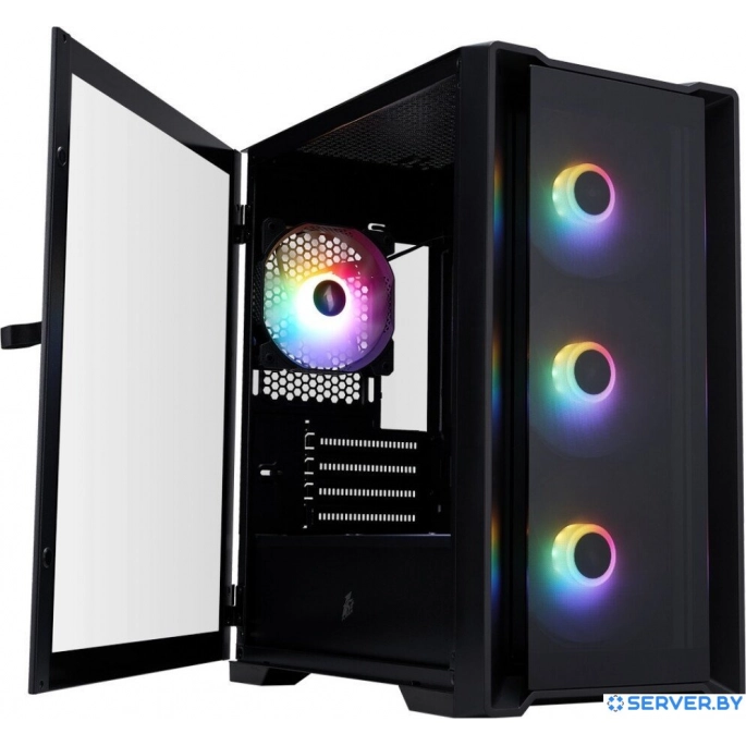 Корпус 1stPlayer TRILOBITE T4-G FRGB (черный). Фото 2