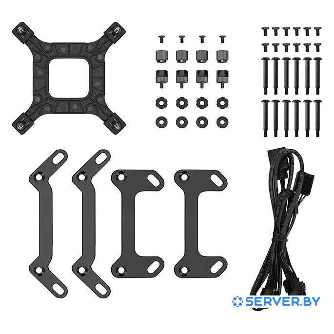 Система жидкостного охлаждения для процессора DeepCool LM360 R-LM360-BKDMMC-1. Фото 5