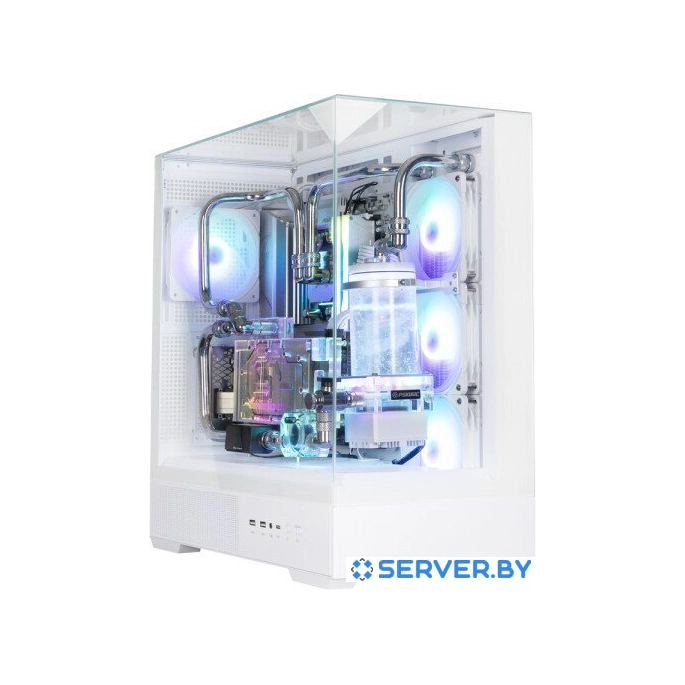 Корпус Zalman P40 Prism Plus (белый). Фото 3