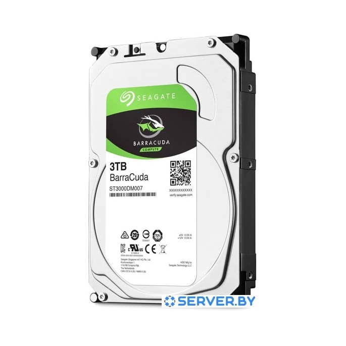 Жесткий диск Seagate BarraCuda 3TB ST3000DM007. Фото 2