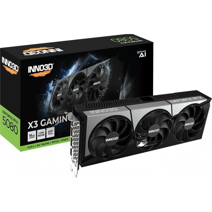 Видеокарта Inno3D GeForce RTX 5080 X3 Gaming OC G50803-16D7X-17603930. Фото 2