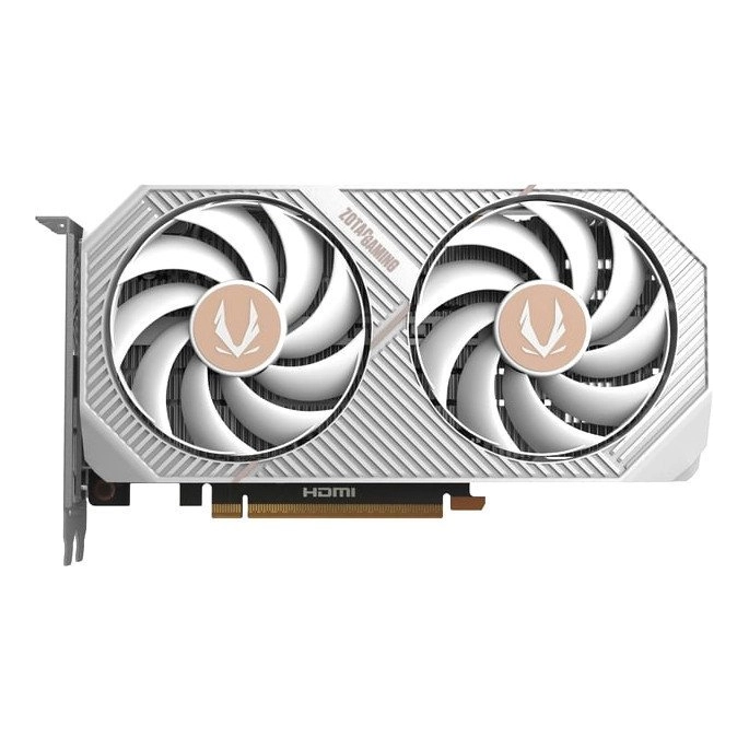 Видеокарта ZOTAC Gaming GeForce RTX 5050 Twin Edge OC White Edition ZT-B50500Q-10M. Фото1