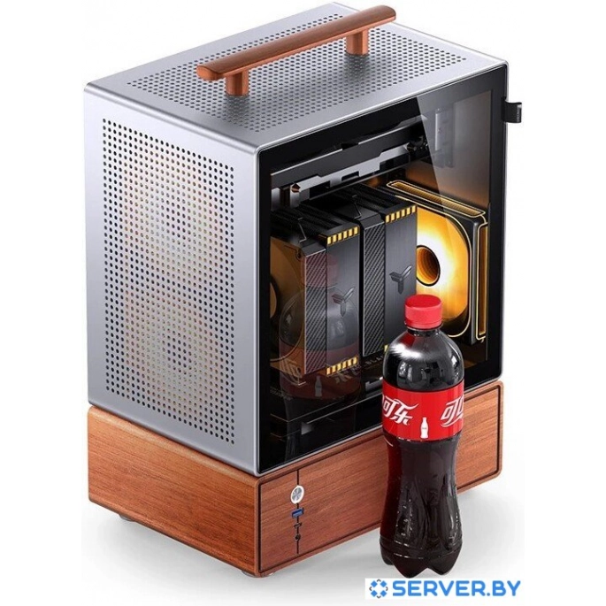 Корпус Jonsbo T7 (серебристый). Фото 3