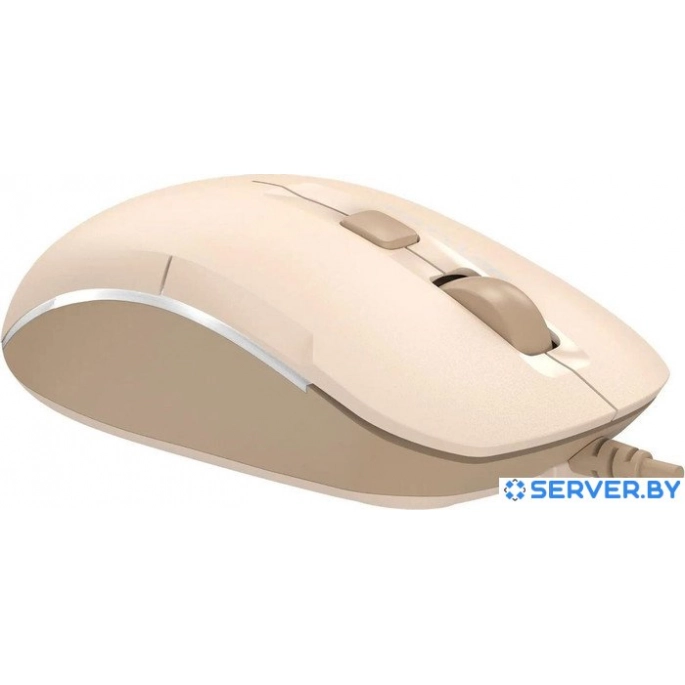 Мышь A4Tech Fstyler FM26 (бежевый). Фото 3