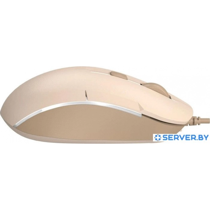 Мышь A4Tech Fstyler FM26 (бежевый). Фото 5