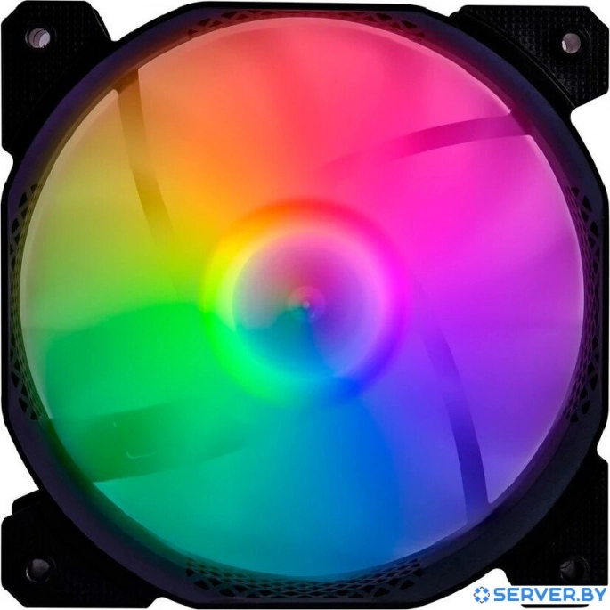 Вентилятор для корпуса 1stPlayer F1-3P (черный). Фото 1