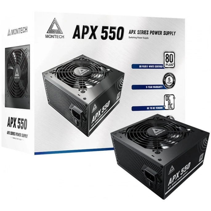 Блок питания Montech APX 550W (DC to DC). Фото2