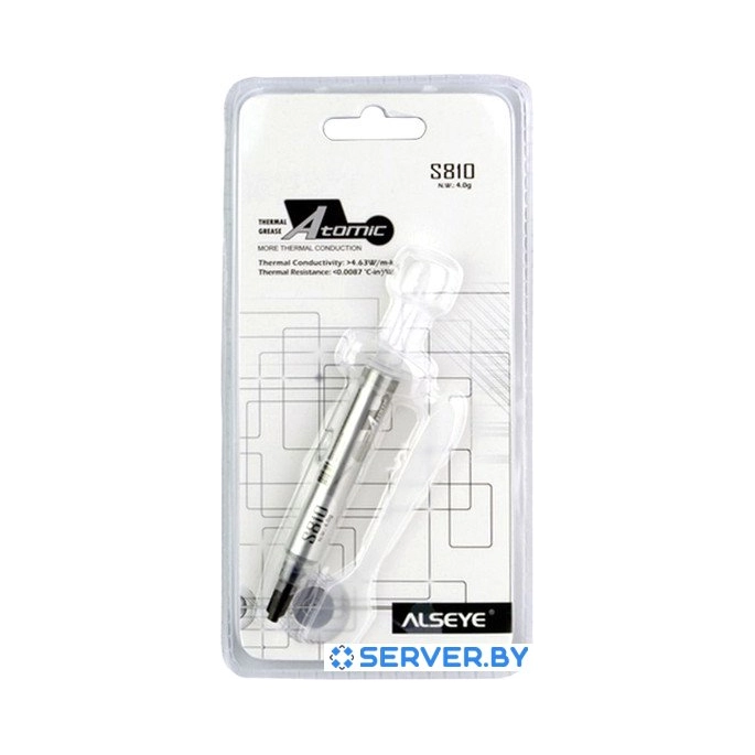 Термопаста ALSEYE S-810-4G. Фото 1