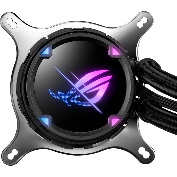 Система жидкостного охлаждения для процессора ASUS ROG Strix LC II 360 ARGB. Фото2