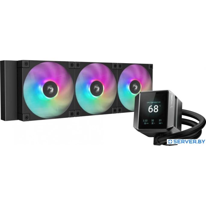 Жидкостное охлаждение для процессора DeepCool Mystique 360 ARGB R-LX750-BKADSNC-G-1. Фото 1