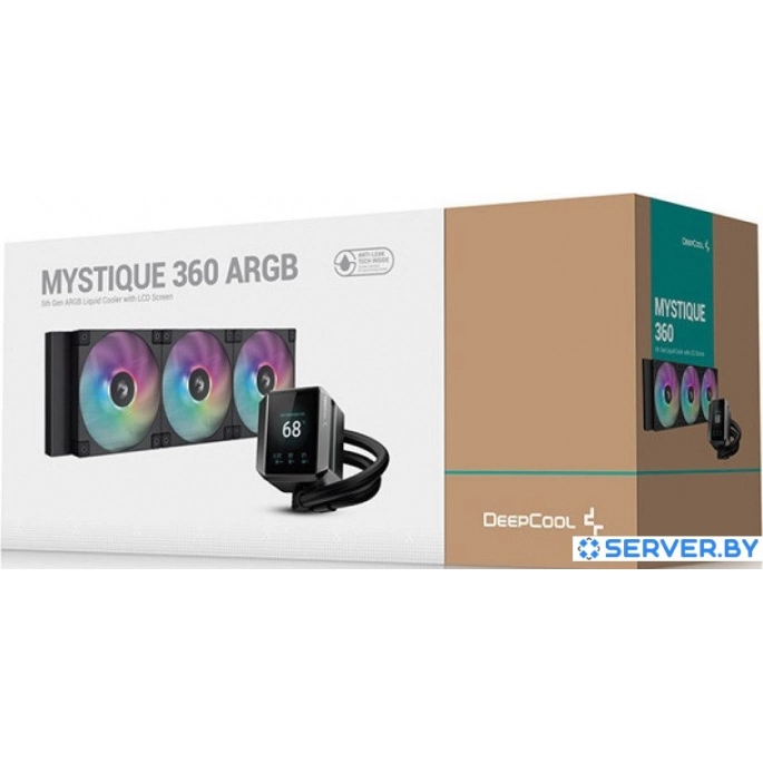 Жидкостное охлаждение для процессора DeepCool Mystique 360 ARGB R-LX750-BKADSNC-G-1. Фото 4