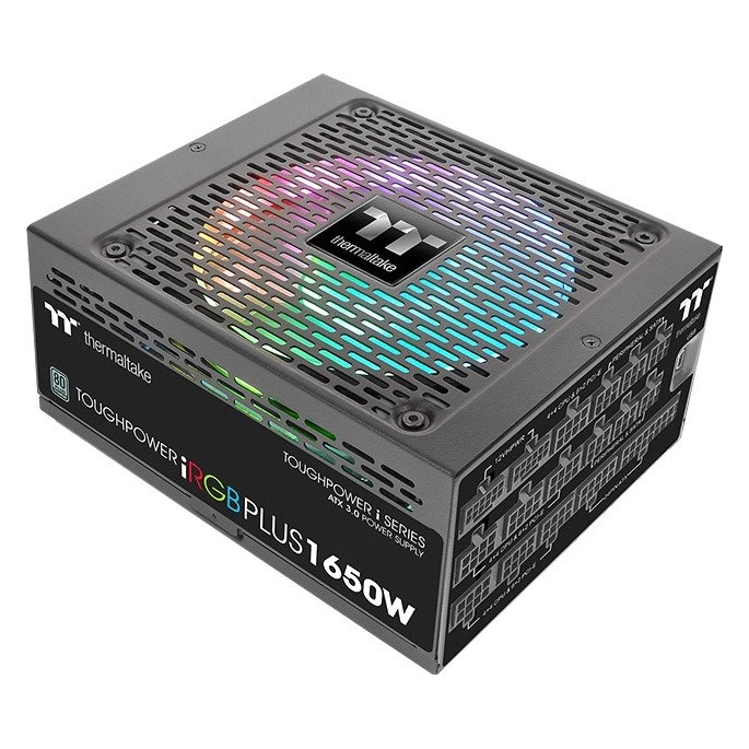 Блок питания Thermaltake Toughpower iRGB Plus 1650W Titanium TT Premium Edition PS-TPI-1650F3FDTx-1. Фото 1