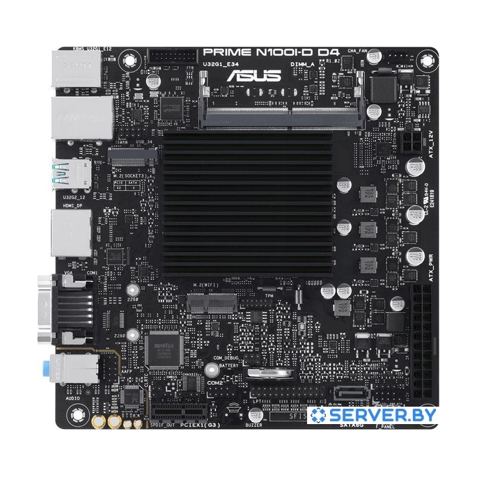 Материнская плата ASUS Prime N100I-D D4-CSM. Фото1